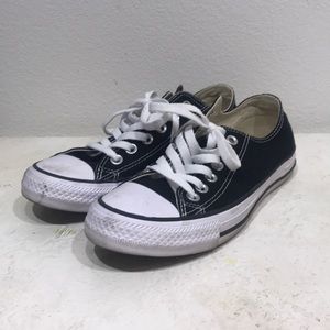 Coverage chuck Taylor’s black low top